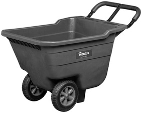Bradas Gartenschubkarre HANDY-GO, 90 Liter, anthrazit