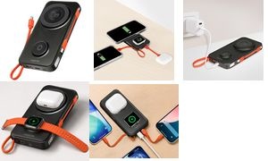 LogiLink Magnetische Powerbank, 10.000 mAh, USB-A/USB-C