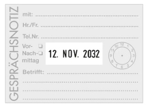 COLOP Datumstempel Expert 3860, 8-zeilig, mit Gutschein