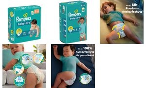 Pampers Windel Baby Dry, Größe 5+ Junior Plus, Single Pack