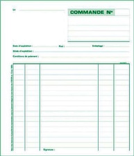 EXACOMPTA Manifold "Commandes", 210 x 180 mm, tripli