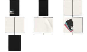 MOLESKINE Buchkalender Pro 2027, L/A5, Hardcover, schwarz