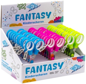 WEDO Bastelschere FANTASY, sortiert, 30er Display