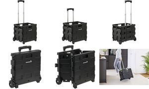 keeeper Klapp-Transportkarre "olli" mit Klappbox, 45 Liter