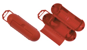 BACHMANN Kabelbox Kabel-Safe, Farbe: rot, IP44