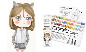 COPIC Marker ciao "LAYER & MIX Manga Starter Set", Mellow