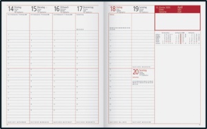 rido idé Buchkalender "Managerkalender TM Reflection", 2026