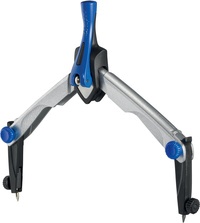 Maped Zirkelkasten Technic Concept, 4-teilig, blau