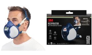 3M Atemschutz-Halbmaske 4279+, ABEK1P3, blau/weiß