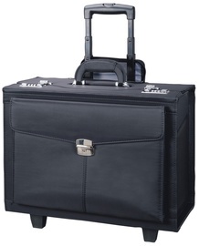 Alassio Pilotenkoffer "ROCCA II", Mikrofaser, schwarz
