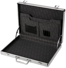 ALUMAXX Attaché-koffer "MINOR", Aluminum, silber