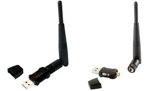 LogiLink WLAN Dual-Band USB 2.0 Adapter, mit Antenne, 433 MB