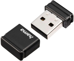 hama USB 2.0 Speicherstick "Smartly", 64 GB, schwarz