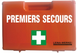 LEINA Erste-Hilfe-Koffer PREMIERS SECOURS, Inhalt DIN 13157