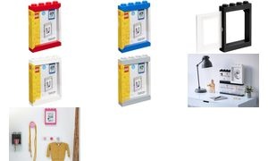 LEGO Bilderrahmen PICTURE FRAME, (B)191 x (H)268 mm, weiß