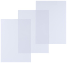 pavo Einbanddeckel, DIN A4, PP, transparent matt, 0,30 mm