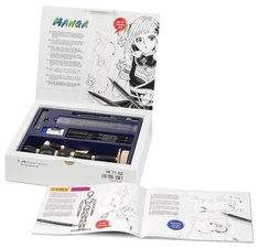FABER-CASTELL Tuschestift PITT artist pen Manga Starter Set