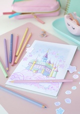 FABER-CASTELL Buntstifte COLOUR PASTELL, 10er Kartonetui