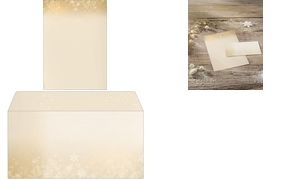 sigel Weihnachts-Motiv-Umschlag "Golden Christmas Night"