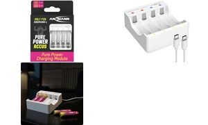 ANSMANN Ladegerät Pure Power für Li-Ion Akkus Pure Power