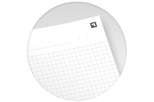 Oxford Black n' Red Spiralbuch, DIN A4, liniert, Karton