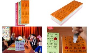 kangaro Bingokarten-Set, 5x 100 Stück, farbig sortiert