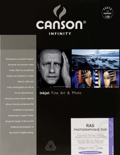 CANSON INFINITY Fotopapier "Rag Photographique Duo", A4