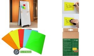 SIGEL Haftnotiz Magnetic Notes Meet up, farbig sortiert
