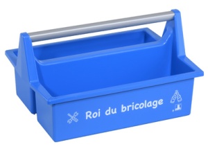 allit Tragekasten McPlus Carry "Roi bricolage", blau