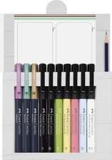 FABER-CASTELL Tuschestift PITT artist pen, 12er Kreativset