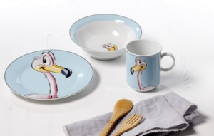 Ritzenhoff & Breker Geschirr-Set HAPPY ZOO FLO