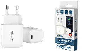 ANSMANN USB-Ladegerät Home Charger HC120PD, USB-C Kupplung