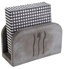 APS Serviettenhalter ELEMENT, Beton, grau