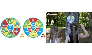 SCHILDKRÖT Soft Dart-Set, Durchmesser: 380 mm