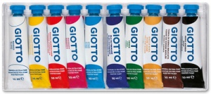 GIOTTO Gouachefarbe Extra Fine, 10er Etui