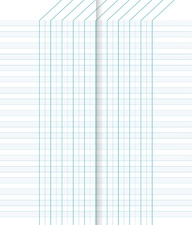 Clairefontaine Klassenheft, 85 x 200 mm, 16 Blatt