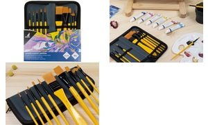 kangaro Acryl-Pinsel-Set, 10-teilig, im Etui