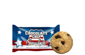 HELLMA Gebäck "Chocolate Chip Cookie", im Karton