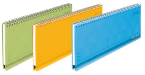herlitz Tischkalender Colori 2025, farbig sortiert