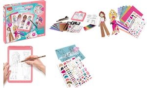 Maped Creativ LED-Leuchttisch AVATAR FASHION BFF, rosa