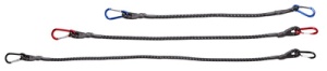 uniTEC Gepäckspanner mit Karabiner, Länge: 800 mm