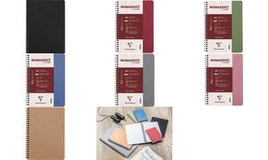 Clairefontaine Spiralbuch NOMADDICT, DIN A5, grün