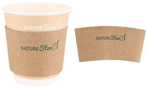 NATURE Star Bechermanschette, aus Pappe, für 300 & 400 ml