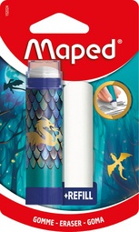 Maped Kunststoff-Radierer DRAGON + Ersatzradierer, Blister