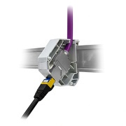 shiverpeaks Hutschienen-Adapter für RJ45 Keystonemodule