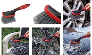 IWH Mehrzweck-Reinigungsbürste, rot / schwarz