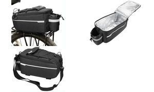 IWH Fahrrad-Gepäckträger-Kühltasche, schwarz