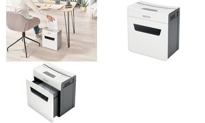LEITZ Aktenvernichter IQ Protect Premium 6X, weiß
