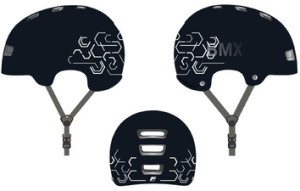 FISCHER Kinder-Fahrrad-Helm "BMX Jump", Größe: S/M