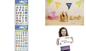 ZDesign SCHOOL Buchstaben-Etiketten, Buchstaben: A-Z, bunt